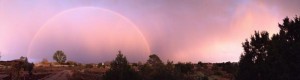 Rainbow in Eldorado, Santa Fe