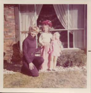 Mom and Me - Christmas 1971